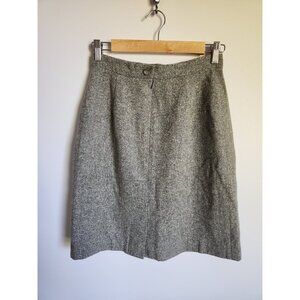 Freeport Studios Wool Pencil Skirt Grey
